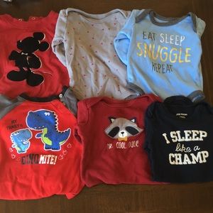 Long sleeve baby onesies!